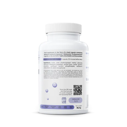 Liposomal melatonin, 1 mg