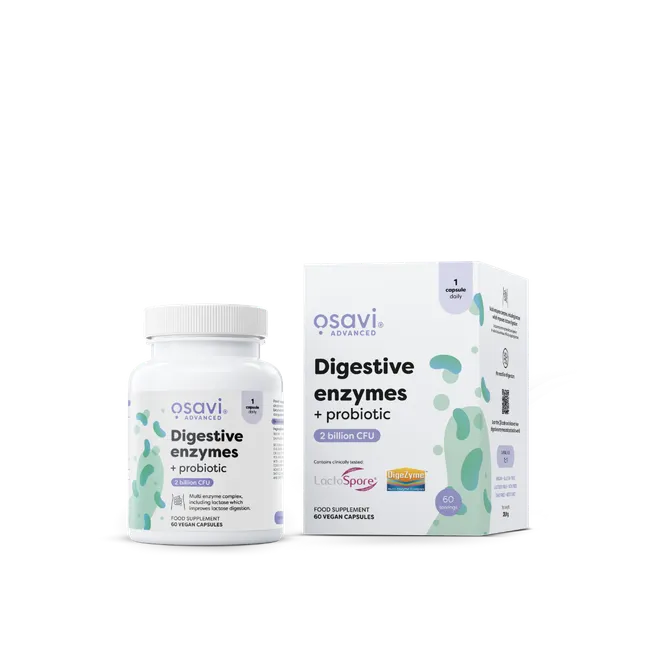 Digestive enzymes + probiotic