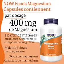 Magnesium 400 mg,   ,  ,  Now Foods,  Active Life