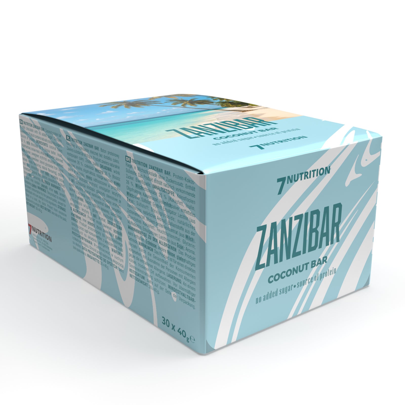 Barres Proteines - Dubai, California et Zanzibar