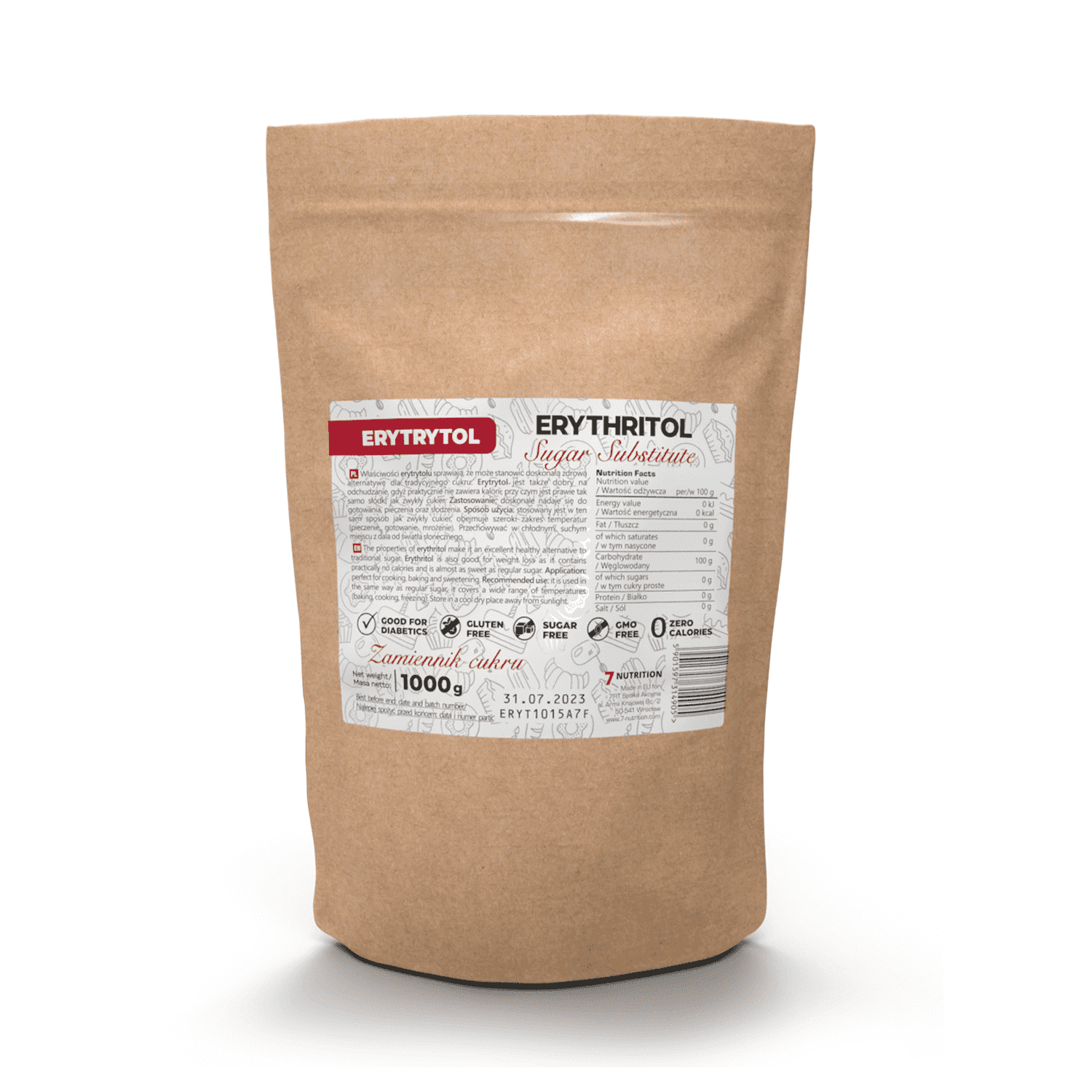 Erythritol 1000g