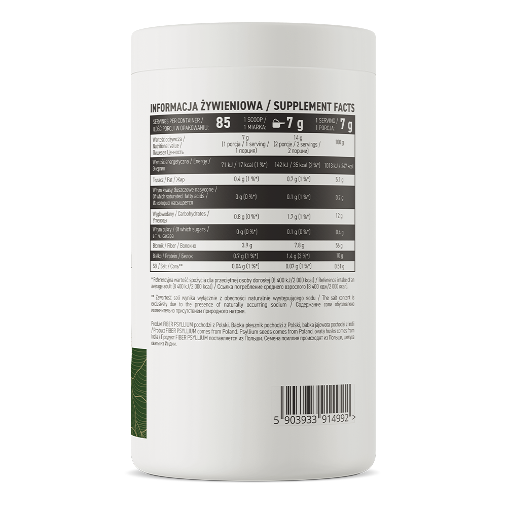 Fiber Psyllium - fibre alimentaire