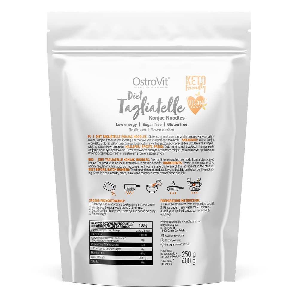 Tagliatelle Konjac Noodles