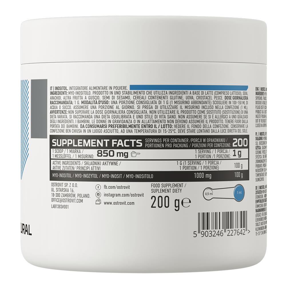 Inozytol - 100% myo-inositol pure