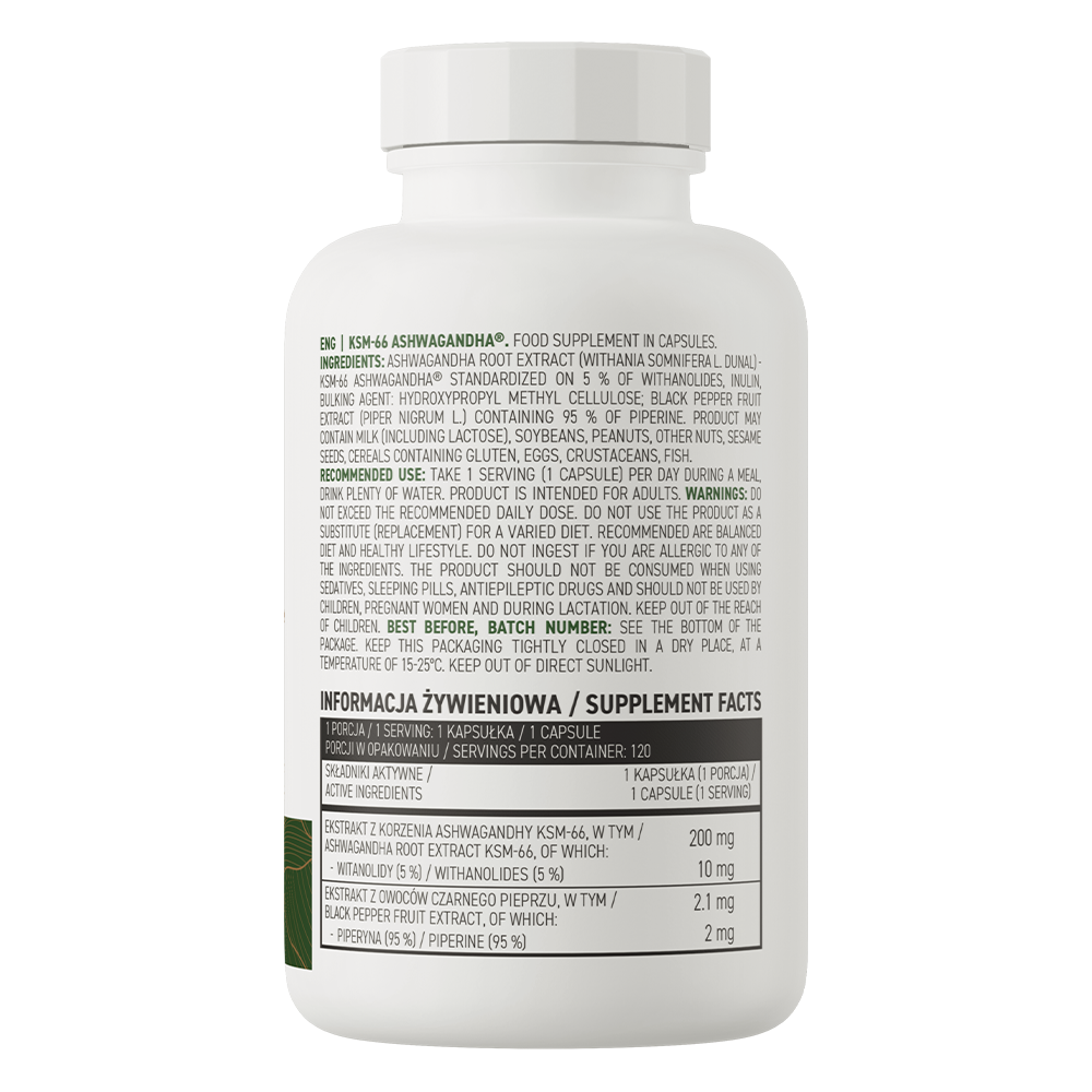 KSM-66 Ashwagandha® VEGE,   ,  ,  OstroVit,  Active Life