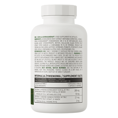 KSM-66 Ashwagandha® VEGE,   ,  ,  OstroVit,  Active Life