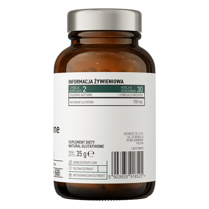 glutathione ostrovit PaleoLife Premium + Milk Thistle + Zinc OstroVit Glutathione VEGE