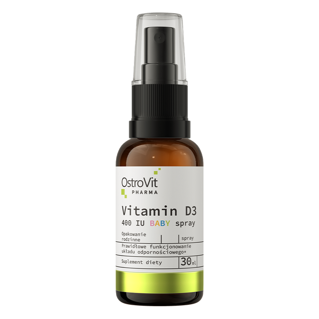 Vitamin D3 400 IU Baby Spray