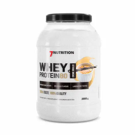 Whey Proteine 80,   64.99,  2000-g-Crème-brulée,  7Nutrition,  Active Life