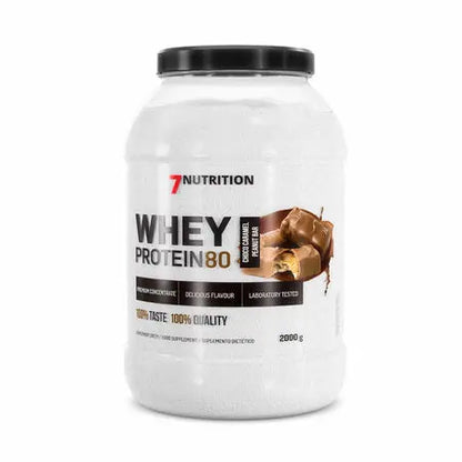 Whey Proteine 80,   64.99,  2000-g-Barre-chocolat-noi,  7Nutrition,  Active Life