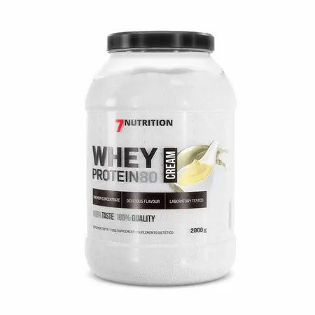 Whey Proteine 80,   64.99,  2000-g-Crème,  7Nutrition,  Active Life