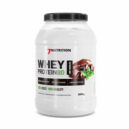 Whey Proteine 80,   64.99,  2000-g-Chocolat-menthe,  7Nutrition,  Active Life