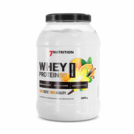 Whey Proteine 80,   64.99,  2000-g-Vanille-orange,  7Nutrition,  Active Life