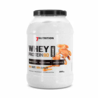 Whey Proteine 80,   64.99,  2000-g-Caramel,  7Nutrition,  Active Life