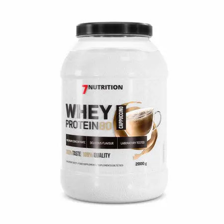 Whey Proteine 80,   64.99,  2000-g-Cappuccino,  7Nutrition,  Active Life