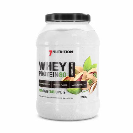 Whey Proteine 80,   64.99,  2000-g-Pistache-salée,  7Nutrition,  Active Life