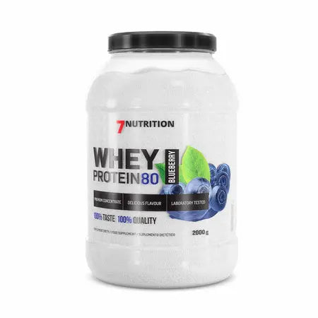 Whey Proteine 80,   64.99,  2000-g-Myrtille,  7Nutrition,  Active Life