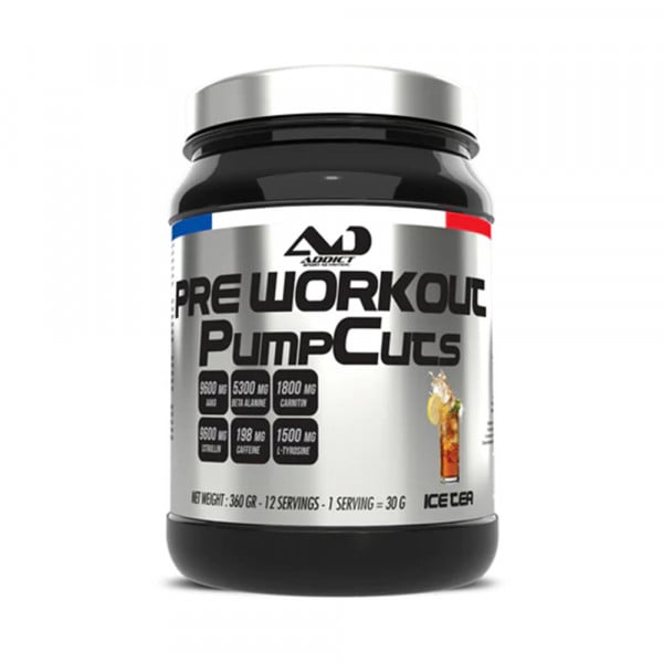 Addict Sport Nutrition Pump Cuts, pré-workout 360 g
