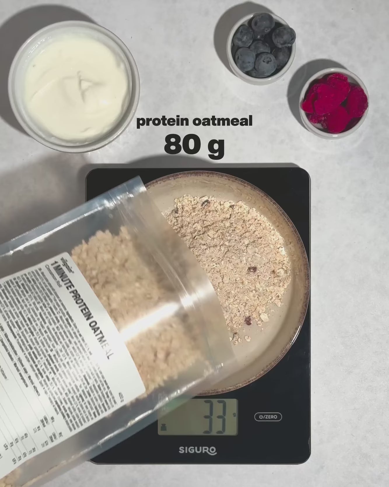 Porridge proteine ⁠–⁠ ultra-onctueux