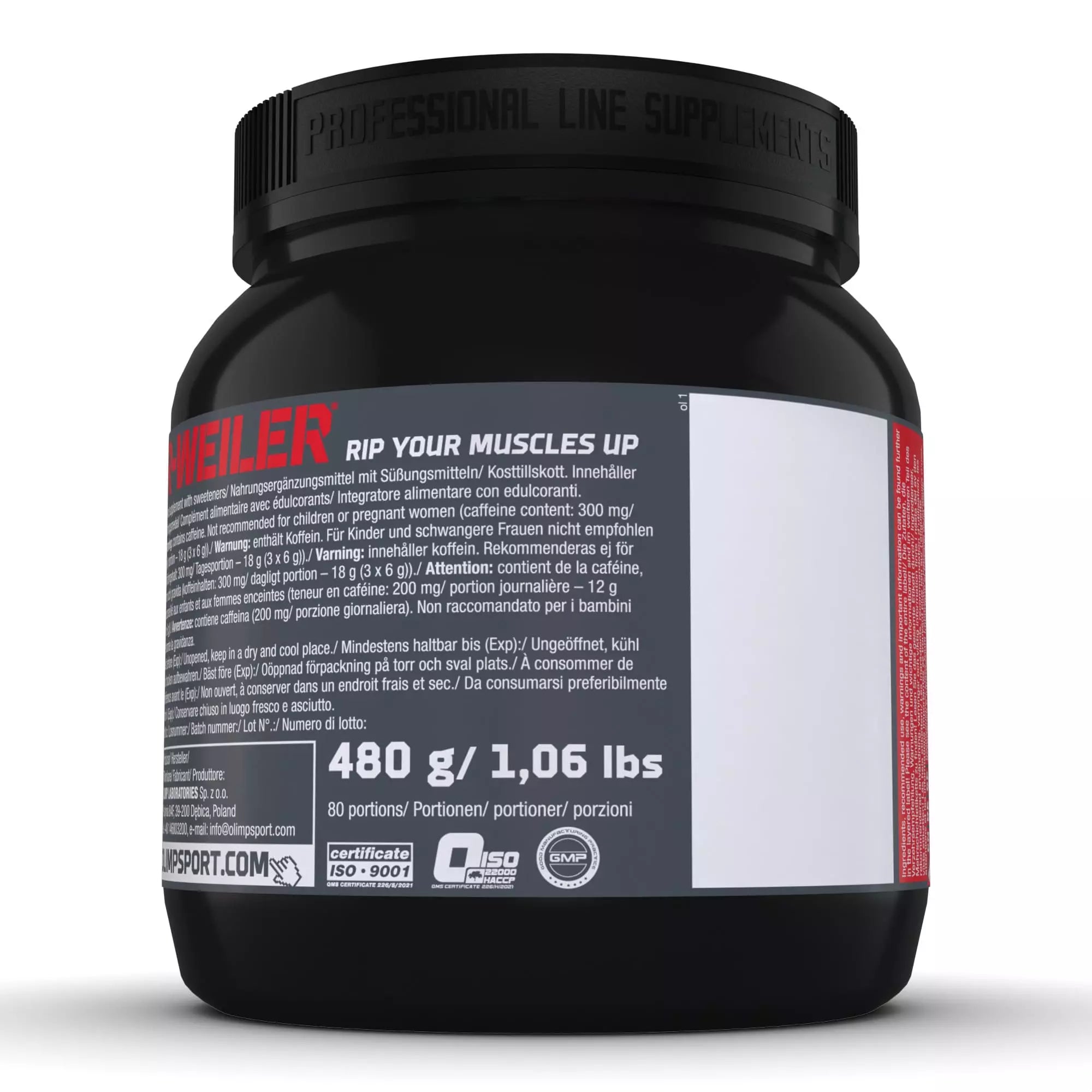 R-WEILER Pre-Workout