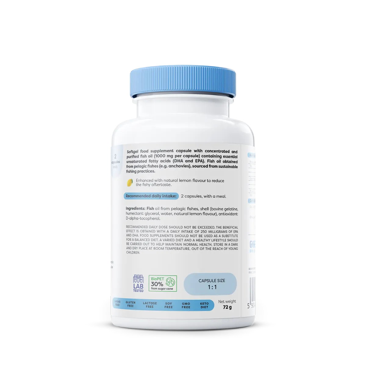 Omega-3 fish oil 1000 mg