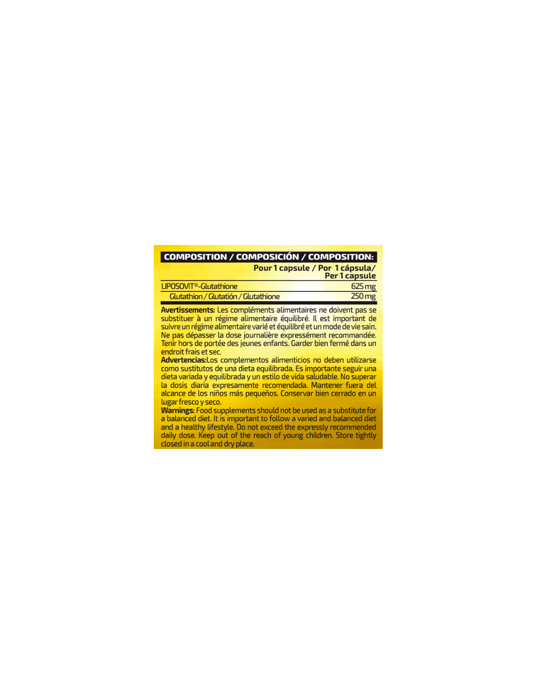 Glutathion Réduit Liposovit®
