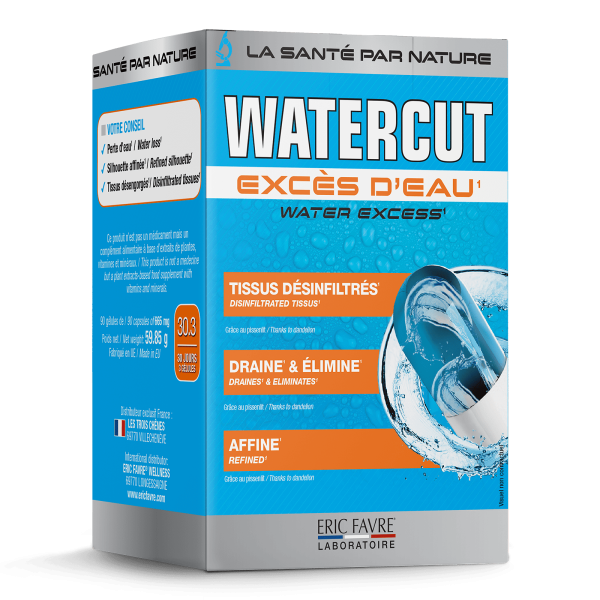 Eric Favre Water Cut, pilulier de 90 gélules
