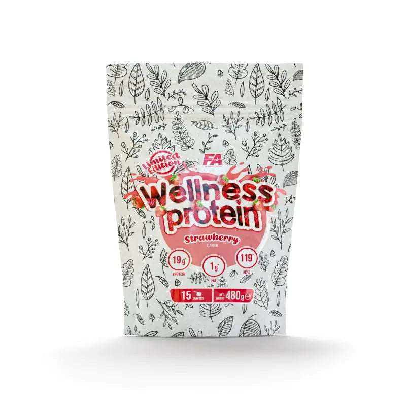 Wellness Proteine 480g,   14.99,  Strawberry,  FAuthority,  Active Life